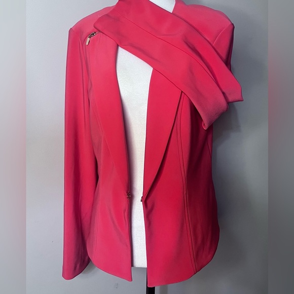 NWOT Joseph Ribkoff Coral Colored Blazer in Pristine Condition!! - Picture 6 of 8